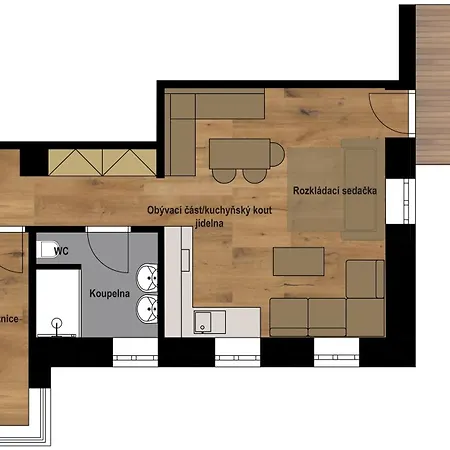 Barth - Rezidence Maj Apartment