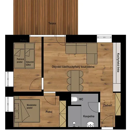 Apartment Barth - Rezidence Maj *
